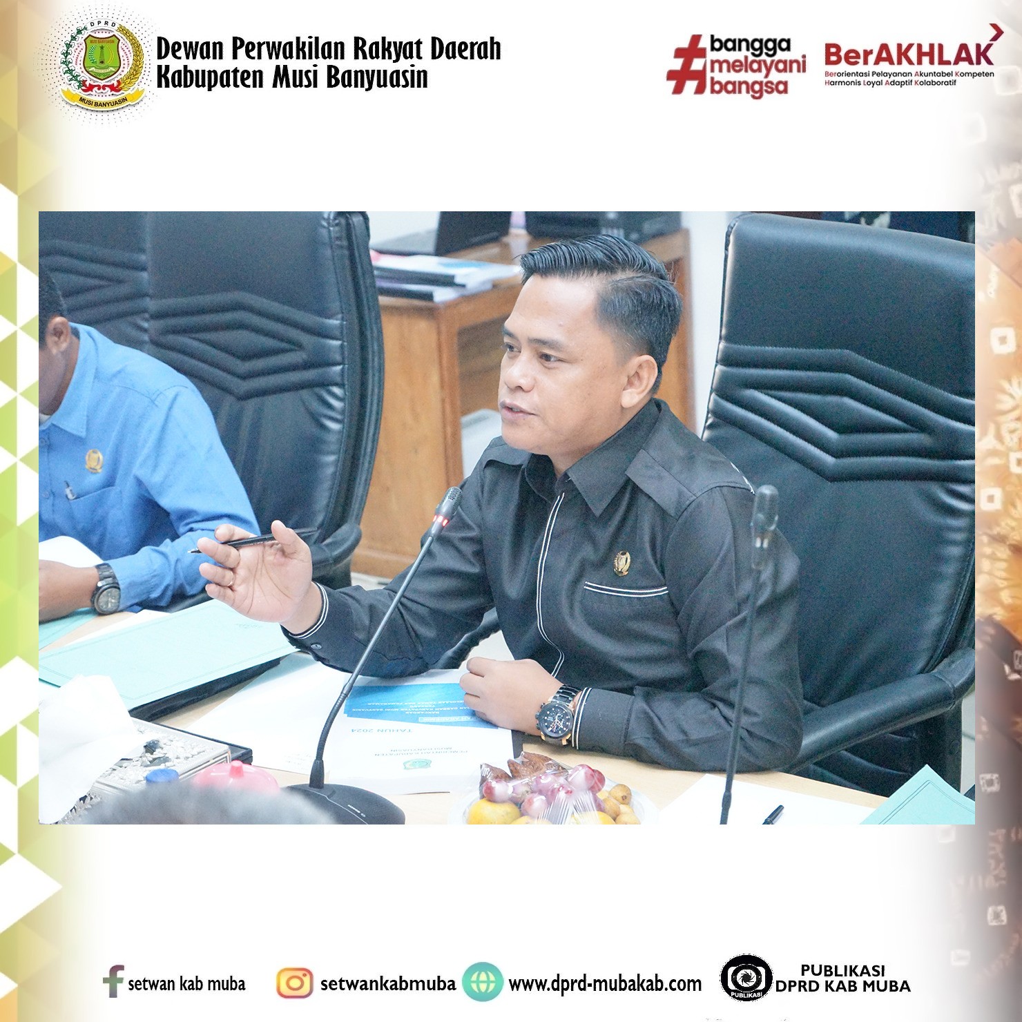 Rapat pembahasan panitia khusus ll DPRD Kabupaten Musi Banyuasin